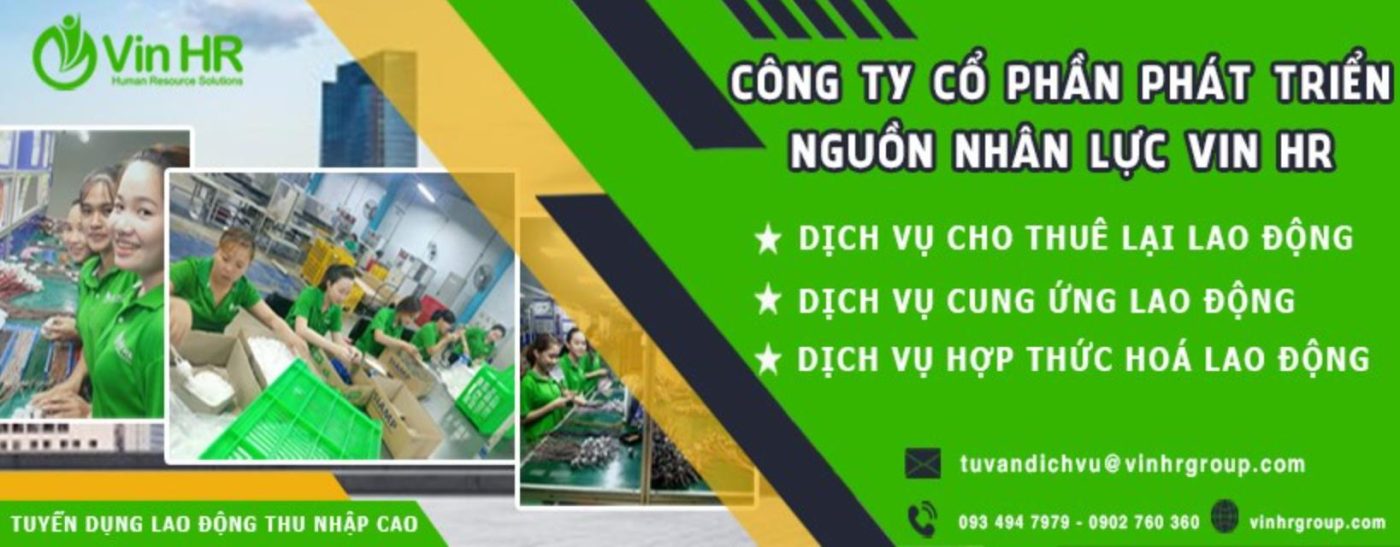 Công ty cung ứng lao động Đắk Lắk Vin HR 