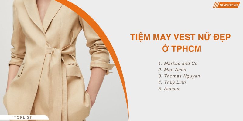 tiệm may vest nữ đẹp ở tphcm