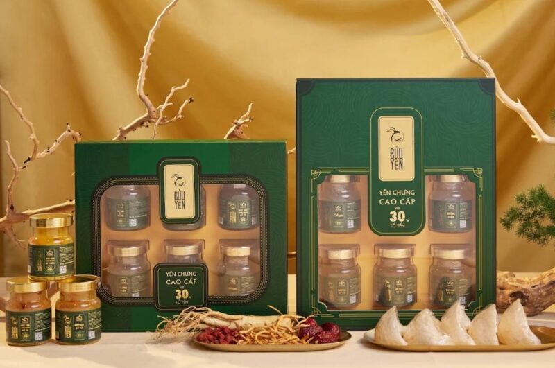 Sẩn phẩm yến sào tại Bửu Yến 