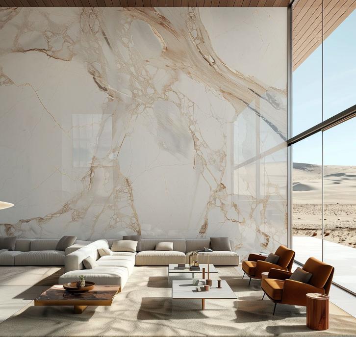 Tranh đá Marble trắng Quảng Tây 
